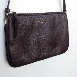 Kate Spade Eggplant Crossbody Handbag